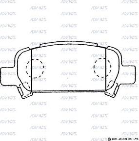 Blue Print ADS74219 - KLOCKI HAM. SUBARU T. FORESTER-IMPREZA-LEGACY 2.0-3.0 97-