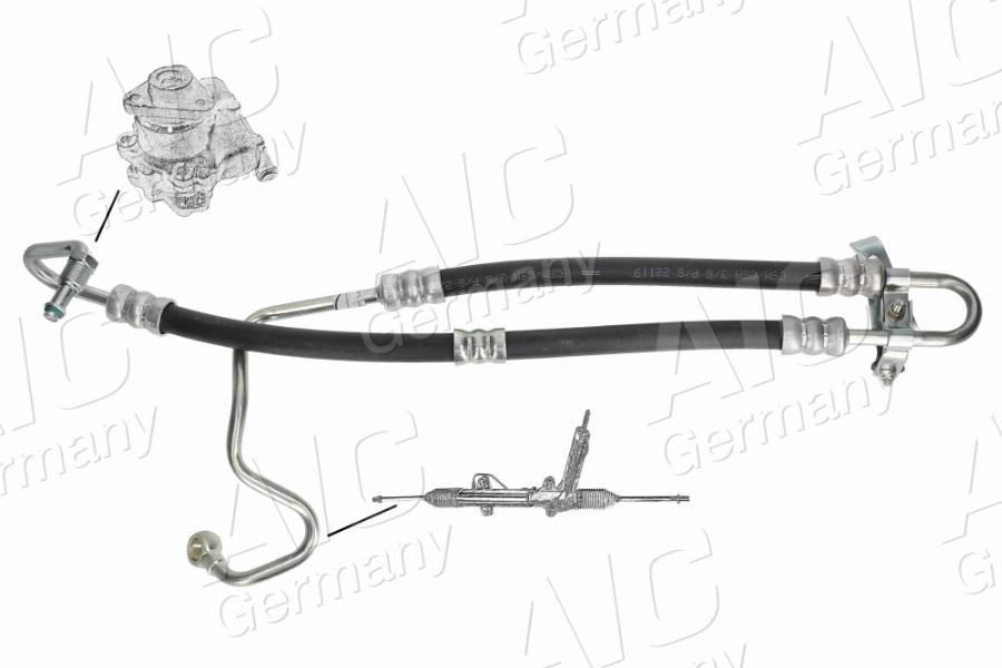 AIC 54943 - PRZEWÓD WSPOMAGANIA BMW E46 320I-330I 00-05 PATRZ KATALOG
