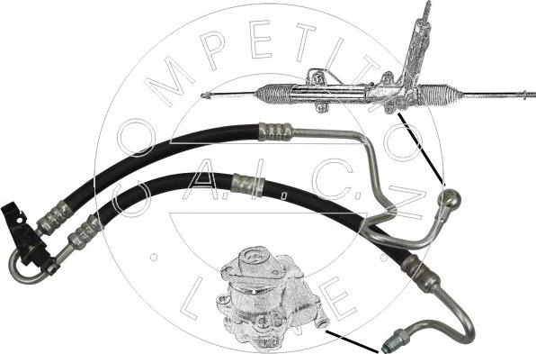 AIC 54943 - PRZEWÓD WSPOMAGANIA BMW E46 320I-330I 00-05 PATRZ KATALOG