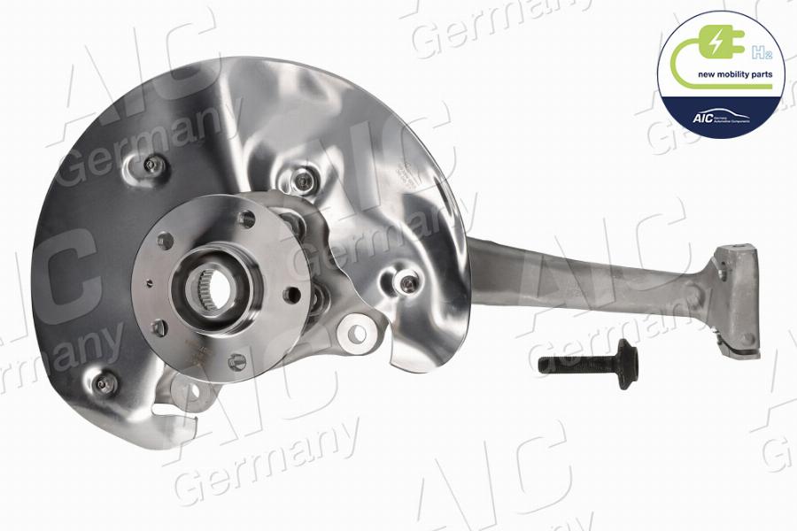 AIC 75748Set - ZWROTNICA KOŁA AUDI P. A4. A5. Q5 07- LE NA SWORZEŃ WAHACZA M12 Z ŁOŻYSKIEM. PIASTĄ. OSŁONĄ TARCZY I ŚRUBĄ