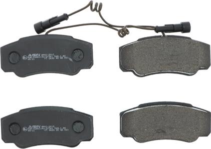 BOSCH 0 986 494 391 - KLOCKI HAM. RENAULT T. MAXITY 06- Z CZUJNIKIEM