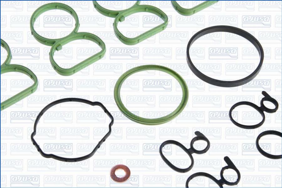 Ajusa 53030600 - ZESTAW USZCZELEK GÓRA BMW 3 F31 12-