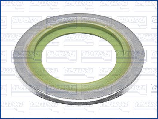 Ajusa 20003300 - USZCZELKA ŚRUBY SPUSTU OLEJU 13.5X24X1.5 MET-GUM