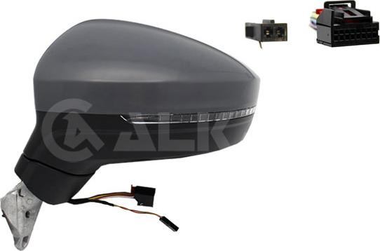 Alkar 9049147 - LUSTERKO ZEWNĘTRZNE VW TIGUAN 01.16- LE