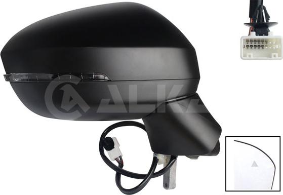 Alkar 9044663 — Lusterko zewnętrzne