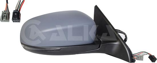 Alkar 9040828 — Lusterko zewnętrzne