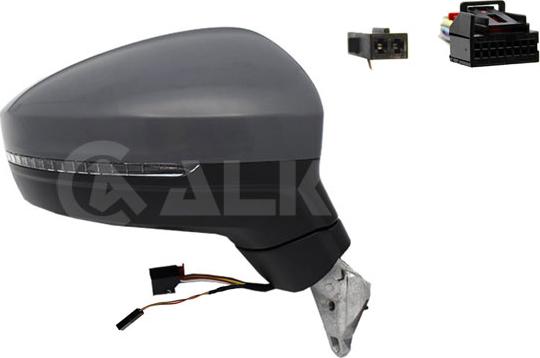 Alkar 9042147 - LUSTERKO ZEWNĘTRZNE VW TIGUAN 01.16- PR