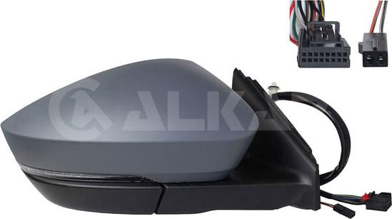 Alkar 9058771 — Lusterko zewnętrzne