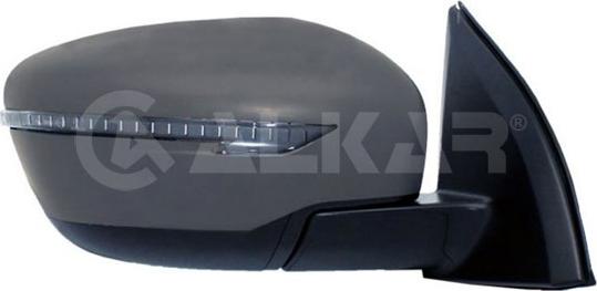 Alkar 9060672 - LUSTERKO ZEWNĘTRZNE NISSAN QASHQAI II 11.13- PR