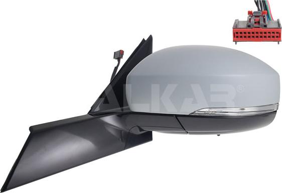 Alkar 9049081 - LUSTERKO ZEWNĘTRZNE LAND ROVER DISCOVERY V 09.16- LE