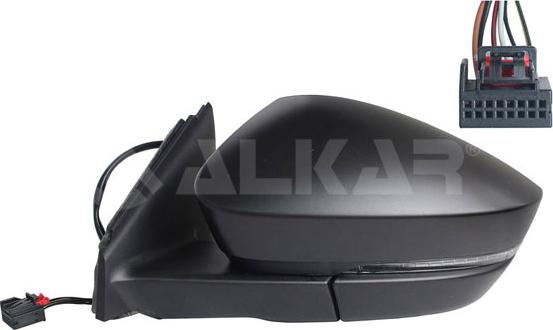 Alkar 9027771 — Lusterko zewnętrzne