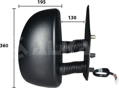 Alkar 9257961 — Lusterko zewnętrzne