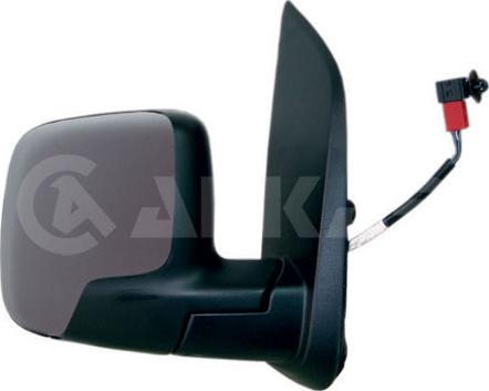 Alkar 9240351 - LUSTERKO ZEWNĘTRZNE CITROEN NEMO. FIAT QUBO. FIORINO. PEUGEOT BIPPER 02.08-> PR