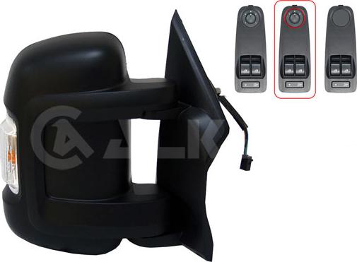 Alkar 9268922 — Lusterko zewnętrzne