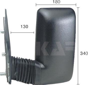 Alkar 9209977 — Lusterko zewnętrzne