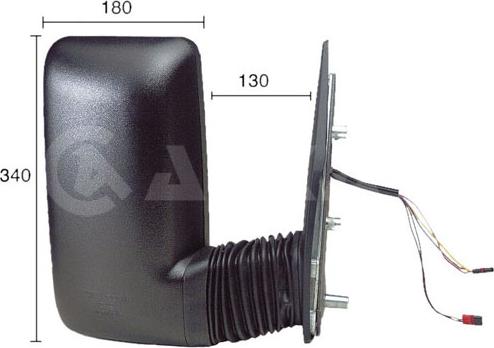 Alkar 9238977 — Lusterko zewnętrzne
