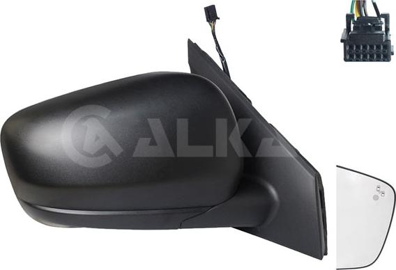 Alkar 9238203 — Lusterko zewnętrzne