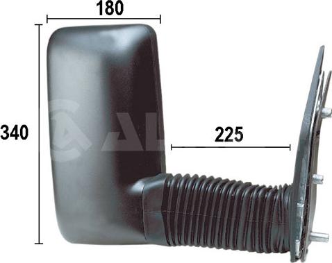 Alkar 9220977 — Lusterko zewnętrzne