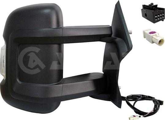 Alkar 9278922 - LUSTERKO ZEWNĘTRZNE CITROEN JUMPER 04.06-09.19 PR