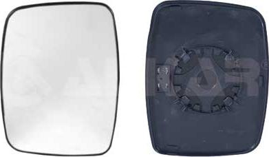 Alkar 6443969 - WKŁAD LUSTERKA DB VITO 02.96-07.03 PR-LE