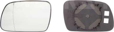 Alkar 6451307 - WKŁAD LUSTERKA CITROEN XSARA. PEUGEOT 307 04.97-12.09 LE