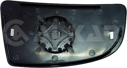 Alkar 6404666 — Szkło lusterka, lusterko zewnętrzne