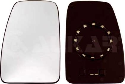 Alkar 6401905 — Szkło lusterka, lusterko zewnętrzne