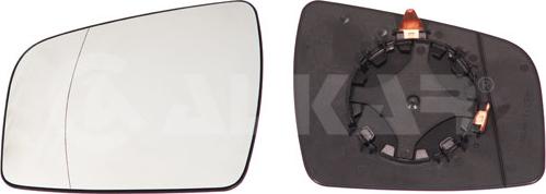 Alkar 6401445 - WKŁAD LUSTERKA OPEL ZAFIRA B 01.09-04.15 LE