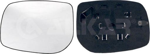 Alkar 6401267 - WKŁAD LUSTERKA TOYOTA YARIS 08.05-12.14 LE