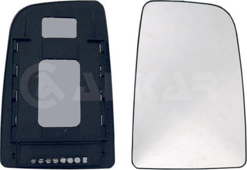 Alkar 6402994 — Szkło lusterka, lusterko zewnętrzne