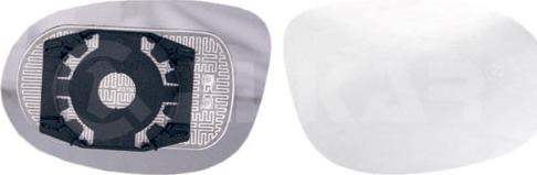 Alkar 6402533 — Szkło lusterka, lusterko zewnętrzne