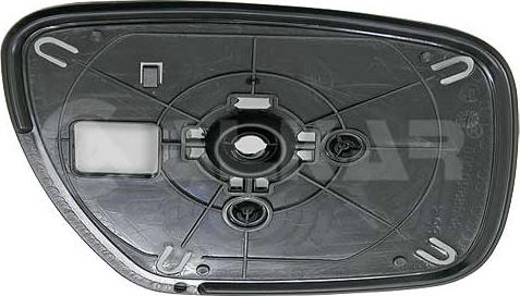 Alkar 6402658 — Szkło lusterka, lusterko zewnętrzne