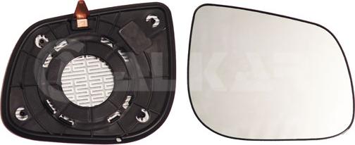 Alkar 6402652 - WKŁAD LUSTERKA KIA PICANTO 05.11-02.17 PR