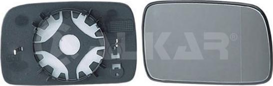 Alkar 6402107 — Szkło lusterka, lusterko zewnętrzne