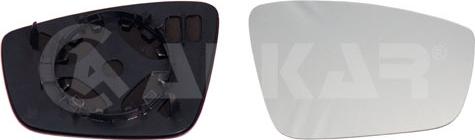 Alkar 6411182 — Szkło lusterka, lusterko zewnętrzne
