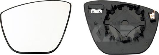 Alkar 6431434 - WKŁAD LUSTERKA FORD KA 09.15-01.18 LE