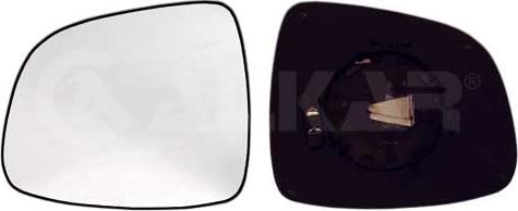 Alkar 6431562 - WKŁAD LUSTERKA FIAT SEDICI. SUZUKI SX4 06.06-12.11 LE