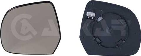 Alkar 6431586 — Szkło lusterka, lusterko zewnętrzne
