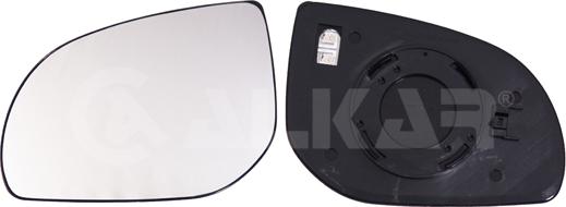 Alkar 6431618 - WKŁAD LUSTERKA HYUNDAI I20 08.08-12.13 LE
