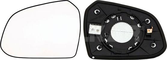 Alkar 6431688 - WKŁAD LUSTERKA HYUNDAI I10 08.13-12.16 LE