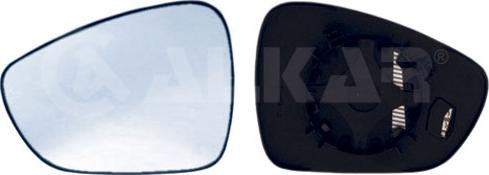 Alkar 6431860 - WKŁAD LUSTERKA CITROEN C5 III. DS5 02.08-12.18 LE