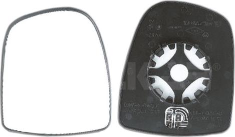 Alkar 6431750 — Szkło lusterka, lusterko zewnętrzne