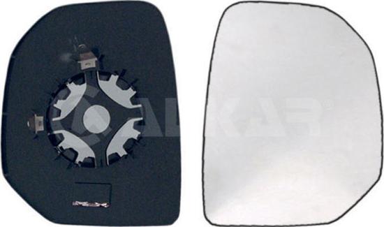 Alkar 6432998 — Szkło lusterka, lusterko zewnętrzne