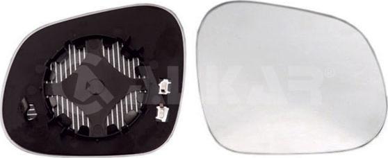 Alkar 6432059 — Szkło lusterka, lusterko zewnętrzne