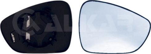 Alkar 6432860 — Szkło lusterka, lusterko zewnętrzne