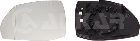 Alkar 6471808 - WKŁAD LUSTERKA AUDI Q5.Q7 01.15-12.19 LE