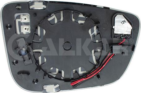 Alkar 6473491 — Szkło lusterka, lusterko zewnętrzne
