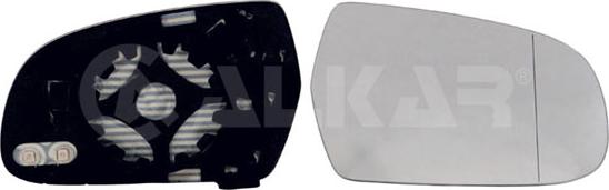 Alkar 6472785 — Szkło lusterka, lusterko zewnętrzne