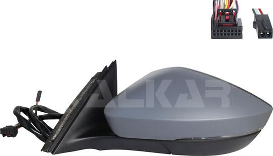 Alkar 6144735 — Lusterko zewnętrzne