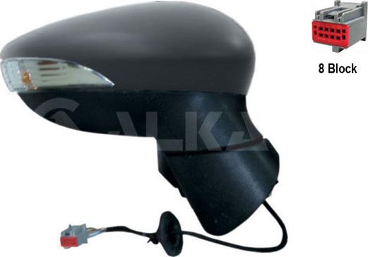 Alkar 6140394 - Lusterko zewnętrzne